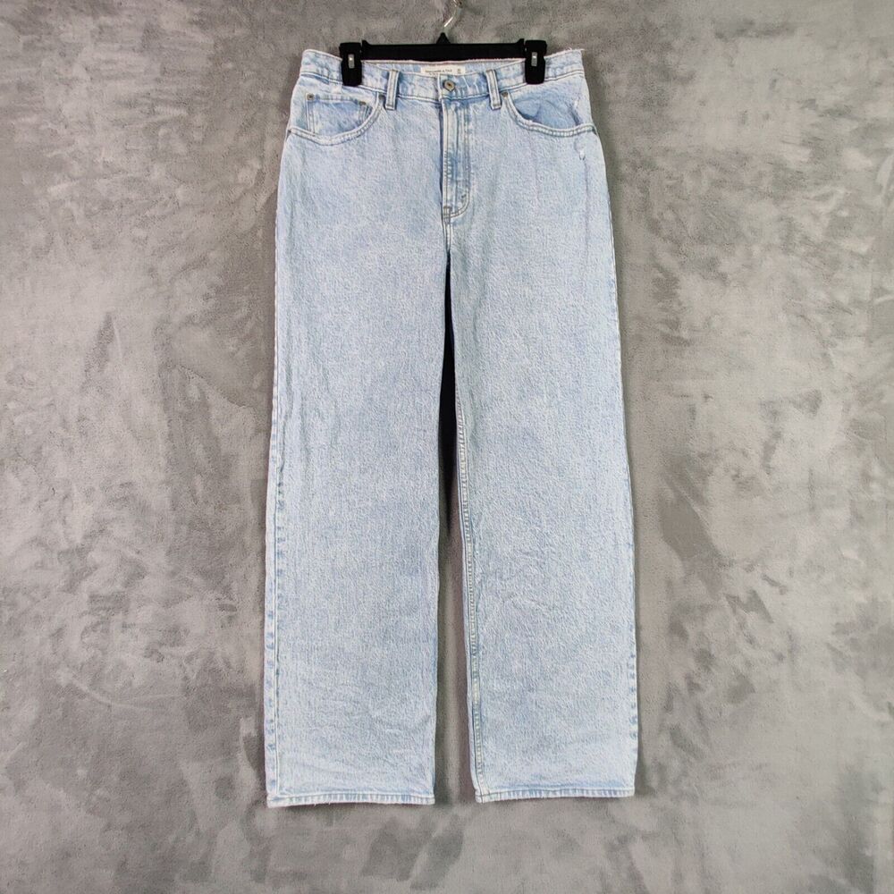 Abercrombie & Fitch Jeans Women 30 Blue 90s Relaxed High Rise Denim Stretch